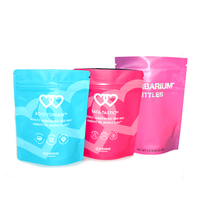 Sacs refermables comestibles de confiserie aigre-douce bonbons durs bonbons en mylar pochettes NIC
