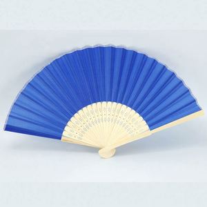 Gold Hand Fan Elegant Bamboo Crafts Design for <b>Cooling</b> and Decoration - Product Image 4