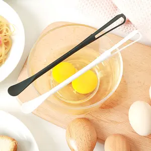 New Đa Chức Năng Mini Trứng Beater Nhà Bếp Dài Xử Lý Hai Đầu Đa Năng Muỗng Gia Vị Trứng Beater