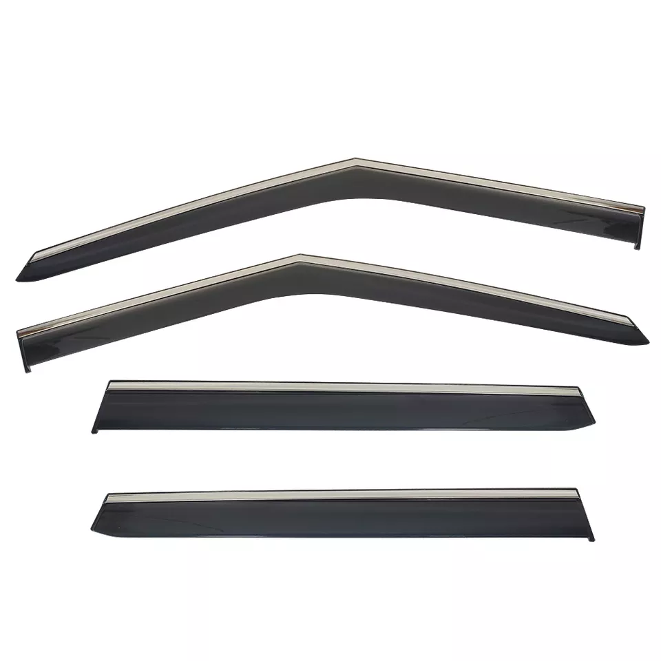 Smoke-Tinted Window Deflectors For Mitsubishi Outlander 2022 2026 Rain 1271558