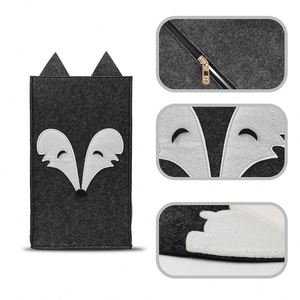 Large Sized Felt Storage Baskets with Handle Collapsible Convenient Home Organizer Containers for Kids - Product Image 5