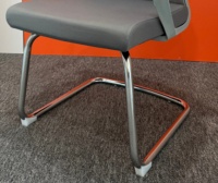 Chaise de bureau moderne en métal, installation simple, pour la maison, le bureau, l'hôtel, l'école, vente en gros à bas prix, haute qualité