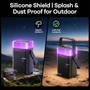 Banque d'<span class=keywords><strong>alimentation</strong></span> Remax FP-3 40000mAh, charge rapide 65W, éclairage LED coloré, avec poignée <span class=keywords><strong>portable</strong></span> pour les aventures en plein air - Product Image 5