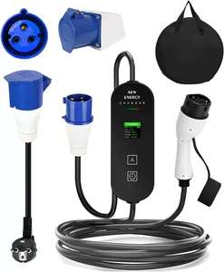 Pengisi Daya EV Portabel 16A 220V Tipe1/Tipe2 Tiang Pengisian Mobil Listrik 3.5KW - Product Image 4