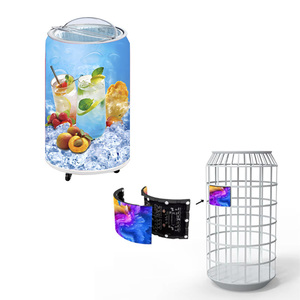 Module LED flexible d'intérieur P2.5 3840Hz/500nits, panneau LED souple incurvé pour écran de podium et affichage LED en forme de canette - Product Image 6