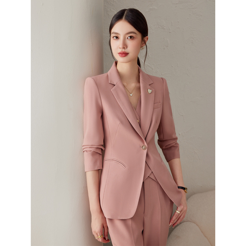 pink suit