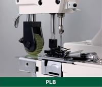 Machine à coudre industrielle à double aiguille à grande vitesse RONMACK RM-927D-PLB avec point de chaînette et 3500 tr/min