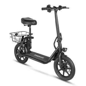 SAMEBIKE Scooter Eléctrico de 36V 350W y 12 Pulgadas, Impermeable, Antirrobo, Potente Motor de 250W, Sensor LCD, Scooter Eléctrico de 350W y 12 Pulgadas - Product Image 1