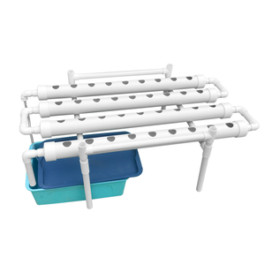 Hydroponics Nft System with 36 Holes Kits Vertical Hydroponic Growing Systems PVC Tube Plant Vegetable Box Power Building