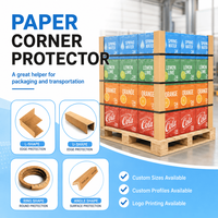 Protection d'angle en carton robuste en forme de U sur mesure pour la logistique d'entrepôt - Vente en gros usine
