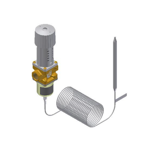 Vanne thermostatique de régulation d'eau Danfoss AVTA, corps en laiton, capteur capillaire, HVAC, réfrigération, industriel - Product Image 4