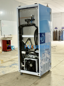 Máy bán đá tự động đóng bao 160KG có hệ thống thanh toán bằng tiền xu và tiền giấy / máy bán đá (CE) - Product Image 4