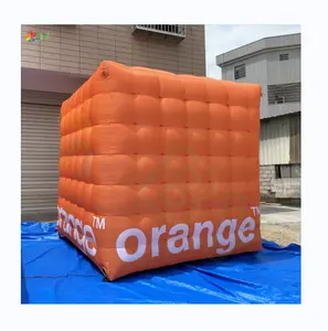 2023 tùy chỉnh thực hiện Inflatable quảng cáo Cube để bán/Ngoài trời tổ chức sự kiện khuyến mại Inflatable Cube vuông bóng