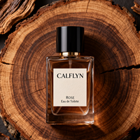 CALFLYN Eau de Toilette à la Rose, Parfum Floral Longue Durée pour Femmes et Hommes, OEM/ODM Disponible Parfum Personnalisé