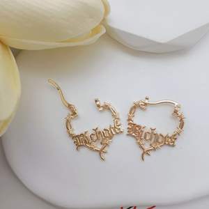 JML DIY corazón Huggie pendientes 14K chapado en oro de latón de moda <span class=keywords><strong>Karolg</strong></span> joyería oro laminado Bonito para mujeres inspirado Sera Manana - Product Image 6