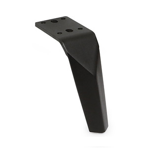 Pata metal river h100 negro mate - Product Image 1