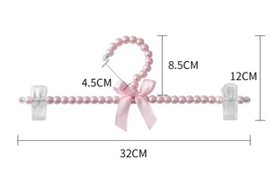 <span class=keywords><strong>Cintre</strong></span> européen en forme d'arc de perle <span class=keywords><strong>pour</strong></span> enfants et animaux de compagnie Porte-vêtements en plastique <span class=keywords><strong>pour</strong></span> vêtements de fée <span class=keywords><strong>pour</strong></span> le salon - Product Image 2