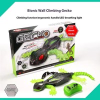 MILI Robot Jouet Télécommandé Électrique Rechargeable Robot Gecko Grimpant Murs pour Enfants de 4 Ans et Plus Jouets Robots Télécommandés Grimpants Murs