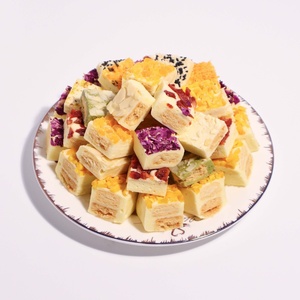 พายนมไข่เค็มรสผสม แครนเบอร์รี่ กุหลาบม่วง มันเทศ ฯลฯ <span class=keywords><strong>ขนม</strong></span>พัฟนมแบบ<span class=keywords><strong>ชั้น</strong></span> บรรจุ 500 กรัม พร้อมรับประทาน - Product Image 3