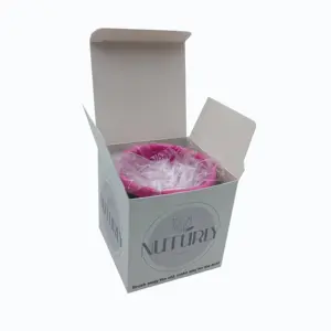 Fabricant de boîte en carton vide de stockage pour cosmétiques avec logo imprimé personnalisé Boîte à crème cosmétique