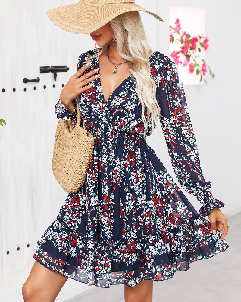 Short Flowy Chiffon Dress - 2025 New Design Elegant