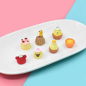 Leuke Broodjes Simulatie Dessert Resin Charms Cabochon Voor Diy Telefoon Decoratie Slime Maken Sleutelhanger Decoratie Craft - Product Image 1