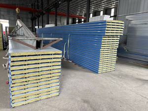 Thiế<span class=keywords><strong>t</strong></span> kế hiện đại đá len mái <span class=keywords><strong>t</strong></span>ấm thép kim loại gạch bánh sandwich cho kế<span class=keywords><strong>t</strong></span> cấu thép <span class=keywords><strong>t</strong></span>ường và mái ứng dụng cho hội thảo - Product Image 4