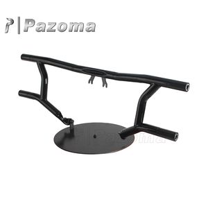 Protector de motor de jaula de barra de choque de clavija de carretera negra para motocicleta Harley Touring FLH FLTR 2014-2025 - Product Image 3