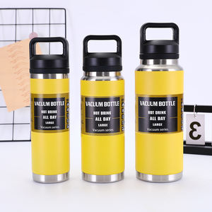 18oz 36oz Customized Logo Stainless Steel Vacuum Insulated <b>Water</b> Tumbler <b>Bottle</b> with Handle and Lid for Giveaways - Product Image 1