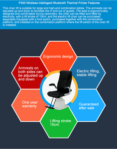2025 Nhà Máy CP-310A Điện Nâng Ghế Đo Thị Lực Và Mắt Nâng Ghế Với Kết Hợp Bảng Quang Học Cụ - Product Image 3