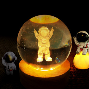 Différents styles de cadeaux pour garçons et filles, cadeau de graduation gravé en 3D, lumière de nuit lumineuse pour chambre <span class=keywords><strong>à</strong></span> coucher, ornement de la Voie lactée, série Univers - Product Image 3