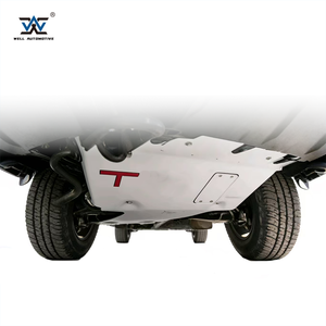 Kit carrosserie populaire à fixer par boulons, plaque de protection inférieure rouge/argent/noir 6,0 mm, plaque de protection lisse pour route, protection anti-pierres pour Tundra 14-21 - Product Image 3