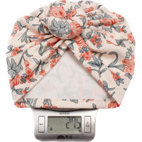 Nuevo sombrero floral para niños, tocado indio de bebé Donut impreso, sombrero de turbante para bebé