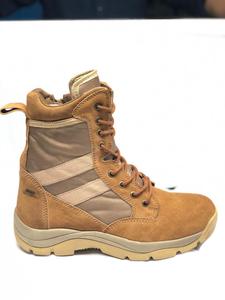 Bottes de sécurité de travail en acier de qualité supérieure pour hommes, anti-impact, antidérapantes, résistantes à l'huile, chaussures de construction durables, design respirant - Product Image 3