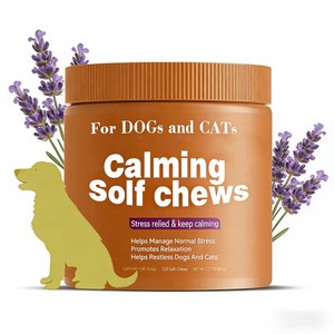 Great Palatability Flavor Customizable Calm Soft Chews <strong>Fish</strong> <strong>Oil</strong> Vitamin E Fast Absorption <strong>for</strong> <strong>Dogs</strong> Cats Pet Health Supplement - Product Image 1