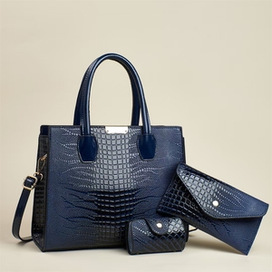 Nuevos Bolsos de Hombro de Cuero PU Acolchado de Lujo al por Mayor, Conjunto de Bolsos y Carteras de Gran Capacidad para Mujer - Product Image 4