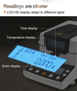 Xingyun XY-110MW 110g 0.001g 0.01% LCD phòng thí nghiệm sử dụng hạt lúa mì đo độ ẩm mét Analyzer - Product Image 3