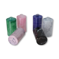 Bouteille de parfum Chine Vente en gros Vaporisateur en verre dépoli unique 4oz en bouteilles rondes violettes blanches opaques de 50ml Bouteille de parfum de 100ml