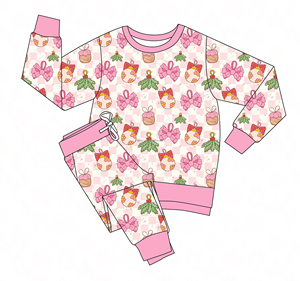 Sudadera infantil unisex para bebé, conjunto <span class=keywords><strong>de</strong></span> 2 uds., conjunto <span class=keywords><strong>de</strong></span> felpa francesa antiarrugas para niños, ropa <span class=keywords><strong>de</strong></span> bebé <span class=keywords><strong>de</strong></span> manga larga - Product Image 5