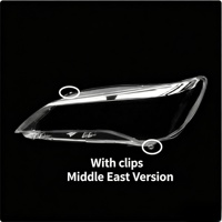 Couverture de lentille de phare avant pour Toyota Camry 15 17 Version Moyen-Orient Version US Boîtier transparent de phare