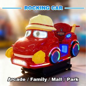 Kids for Electric Ride on <b>Machine</b> Arcade <b>Amusement</b> Vehicle with LED Lights Music Indoor Playground Shopping Metal - Product Image 5