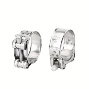 301 Stainless Steel T Bolt <b>Clamp</b> Heavy Duty <b>Hose</b> <b>Clamps</b> - Product Image 1
