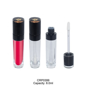 Emballage personnalisé pour huile à lèvres, flacon de gloss à lèvres avec pinceau personnalisé, tubes ronds vides pour gloss à lèvres de 6 ml - Product Image 6