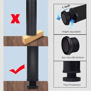 Wholesale Cast Iron & Metal <b>Adjustable</b> <b>Table</b> <b>Legs</b> for Hospital & Outdoor Use Heavy Duty DIY Detachable Clamp - Product Image 3