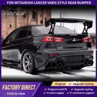 Pare-chocs arrière pour Mitsubishi Lancer Evo 10, kit carrosserie, couvre-pare-chocs arrière, pièces de modification pour course automobile