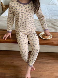 Ensemble pyjamas de printemps pour enfants Vêtements de maison Impression de dessins animés Garçons et filles Tops à manches longues Pantalon Costume Vêtements chauds pour enfants - Product Image 6