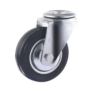 Suministro directo de fábrica VIMA, rueda giratoria de 4 pulgadas, freno de rueda, rueda de goma Universal, rueda industrial de 80kg para Carro de carro - Product Image 6