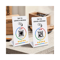 Cartes de visite NFC RFID personnalisées, cartes d'accès RFID pour les réseaux sociaux, cartes de retour d'information en PVC programmables de haute qualité avec code QR sur mesure