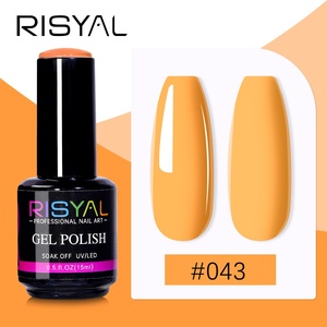 RISYAL ยาทาเล็บเจลสีใหม่ 15 มล. สีเหลือง สำหรับตกแต่งเล็บ ขายส่งจากโรงงาน รุ่น RL2316 บรรจุกล่องสีเดียว - Product Image 6