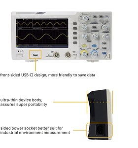 Osciloscopio Digital de Escritorio TECPEL OSD-2102 de 2 Canales, 25MHz, 200MS/s, Memoria de 12kpts, 10ns/div, 400mV/div - Product Image 2
